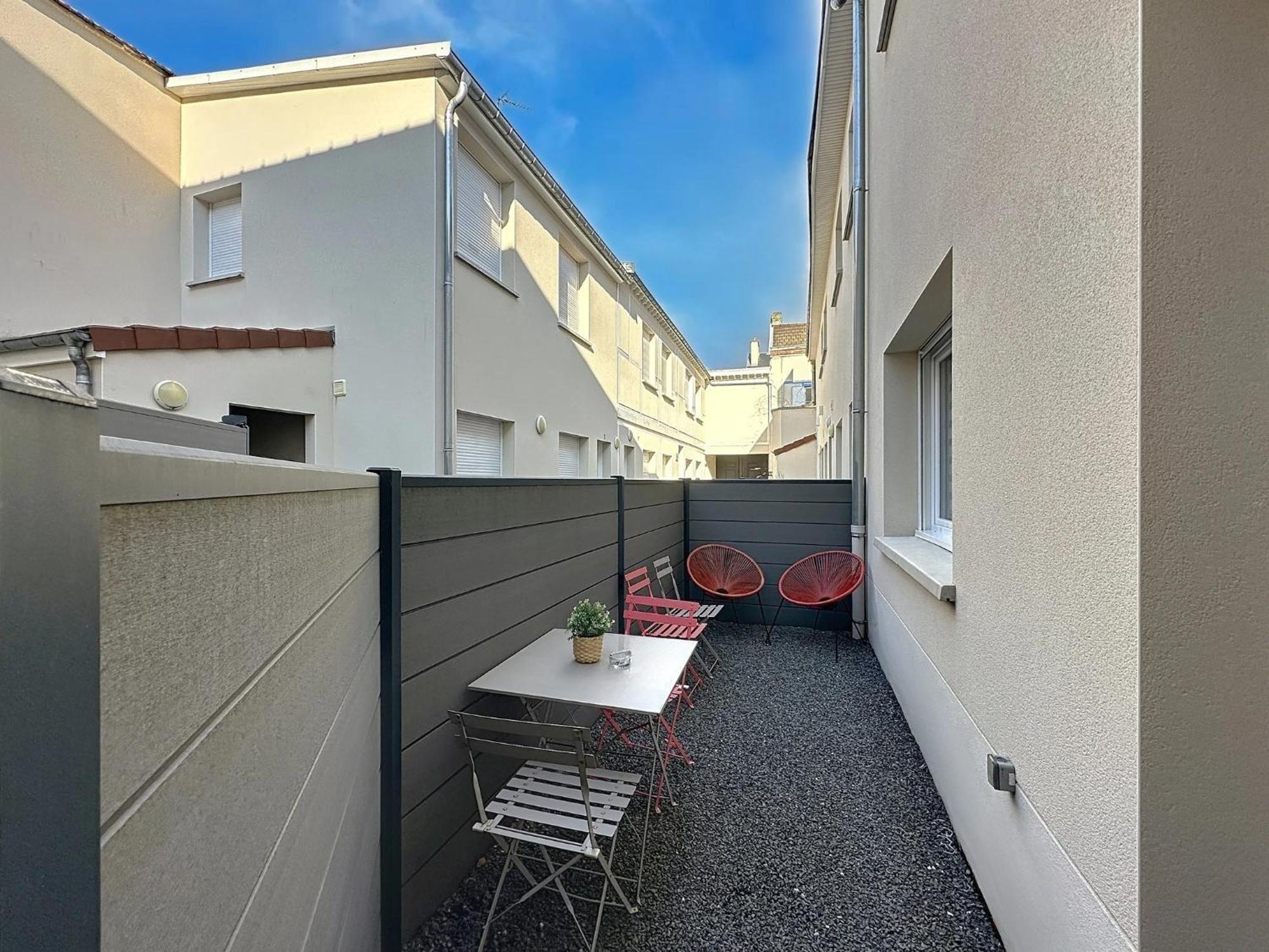 Le Sacre - Centre - Cour Privative - Parking Daire Reims Dış mekan fotoğraf